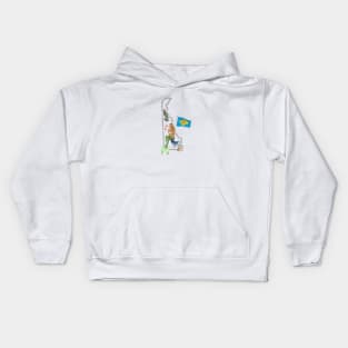 Delaware Mermaid Kids Hoodie